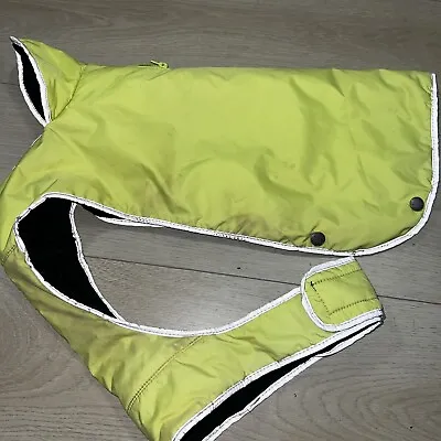 Muddy Paws Ancol Yellow High Visibility Dog Coat Size M • £9.99