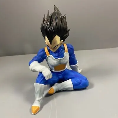 Anime Dragon Ball Figure Vegeta IV Sitting Action Model PVC Statue Doll 16CM • $19.99