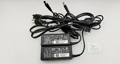 Lot Of TWO Dell 19.5V 65W AC Adapter PA-12 Slim DP/N 1XRN1 6TM1C 9RN2C 928G4 • $13.09