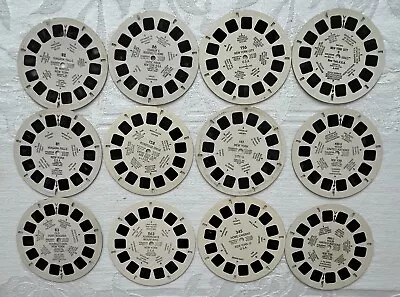 12 Vintage ViewMaster Reels NEW YORK STATE Cities & Attractions • $8