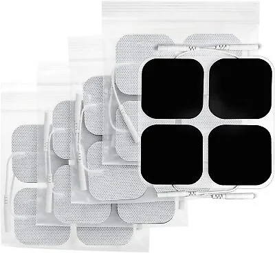 40 Replacement Tens Electrode Pads EMS For Units 7000 3000 2x2 Muscle Stimulator • $13.99