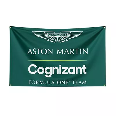 Aston Martin Banner Flag Sign Logo Advertising Garage • $14.99