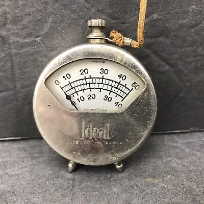 Vintage Ideal Volt Tester Meter Gauge Made In USA • $49.99