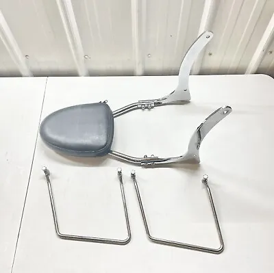 2004 99-09 Yamaha V-Star 1100 BACK REST SISSY BAR BACKREST MADE IN U.S.A • $88.64