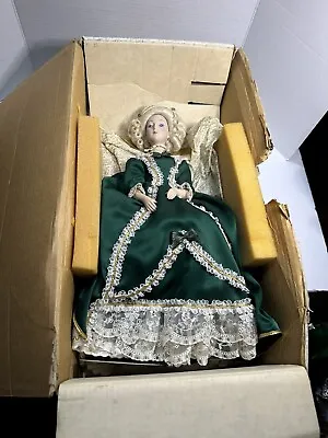Franklin Heirloom Dolls Marie Antoinette Madame De Pompadour Porcelain Doll 19  • $109.99