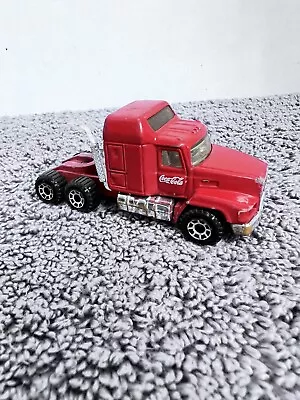 MatchBox 1990 Coca Cola T Steel Truck Toy • $5
