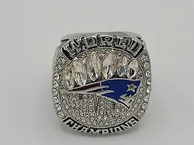 2018 Tom Brady  New England Patriots Championship Super Bowl Ring Replica Size 9 • $29.99