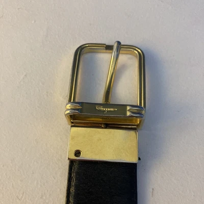 £40 • Buy Salvatore Ferragamo Leather Reversible Belt 
