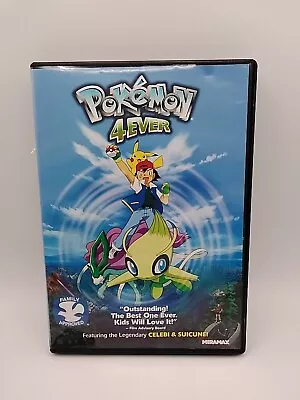 POKEMON 4EVER DVD Used.  • $9.99