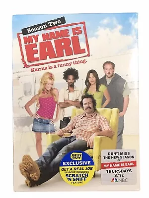 My Name Is Earl Season 2 DVD 4 Disc Set Best Buy Exclusive Scracth N Sniff • $14.99