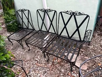 84 Inch Long 3 Seater Vintage Garden Bench • $920