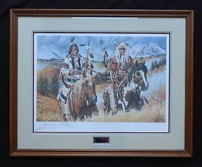 Rare Vintage Michael Gentry  Guardians Of The Plains  Artist Proof 1/650 # ONE! • $729.95