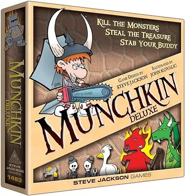 Munchkin Deluxe Game • $29.99