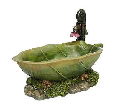 Miniature Dollhouse Fairy Garden Leaf Bathtub  - Buy 3 Save $5 • $12.95