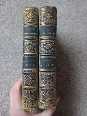 £11.50 • Buy The Life And Times Of Oliver Goldsmith - John Foster Vol 1/2 - 1877