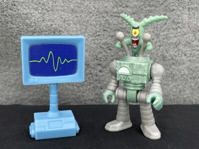 £18 • Buy Imaginext Spongebob Squarepants Figure Plankton With Robot Suit & Karen