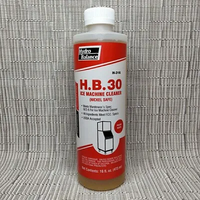 H.B. 30 H-316 WX08X42870 Ice Machine Cleaner (1Pack) • $12.50