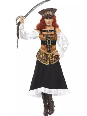 Steampunk Pirate Wench Adult Costume Medium • $33.99