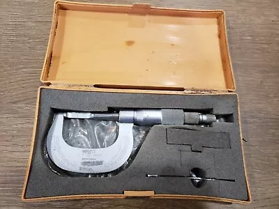 Mitutoyo 122-135 0-1  X .0001  Blade Micrometer • $49.95