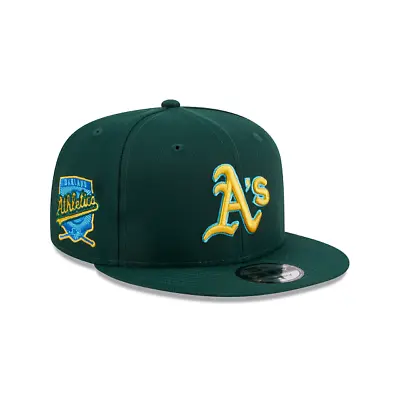 Oakland Athletics New Era 2023 Father's Day 9FIFTY Snapback Adjustable ~ Green • $29.99