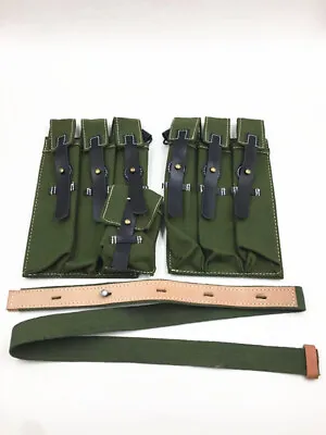 German MP38 MP40 Pouch Canvas Ammo Ammunition Bag Army Green General Men Purse • $29.99