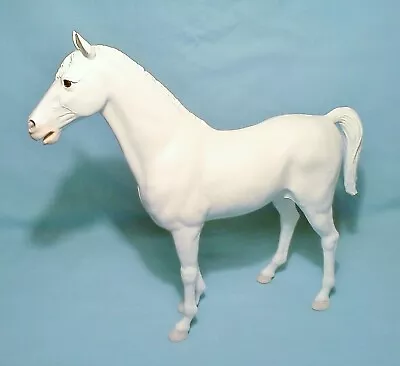 Vintage MARX Johnny West - Custom Painted - HORSE ~  BLANCA   • $150