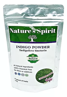 Indigo Powder Natural Organic Hair Dye-Multi Buy Deals Premium Grade 100g-1KG  • £14.69