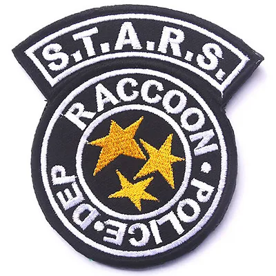 Resident Evil Raccoon City S.T.A.R.S. RACCOON POLICE DEP. 3D HOOK LOOP PATCH -01 • $7.99