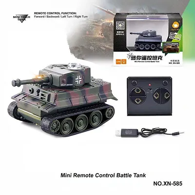 Remote Control Small Tank Ultra-small Mini RC Crawler Driving Military Chariot • $14.64