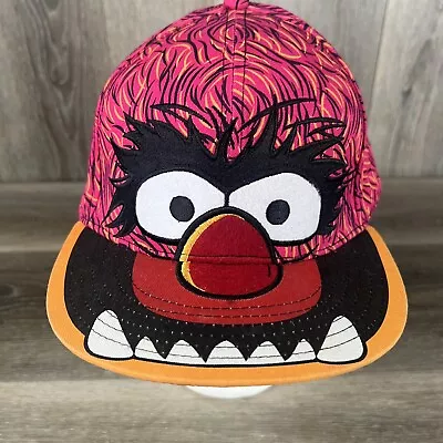 Animal The Muppets Monster Fitted Adult Size XL Baseball Cap Hat Face • $18.99