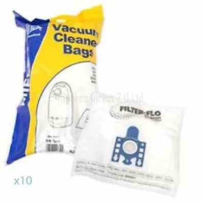 10 X Fits Miele S2110 S2111 S300I S400 GN Vacuum Cleaner High Efficiency Bags  • £13.99