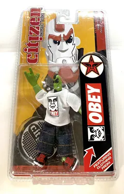 £24.99 • Buy Citizen Urban Icon OBEY Clothing Thrash Figure 2004 ~ Magnetic Feet !! Brand New