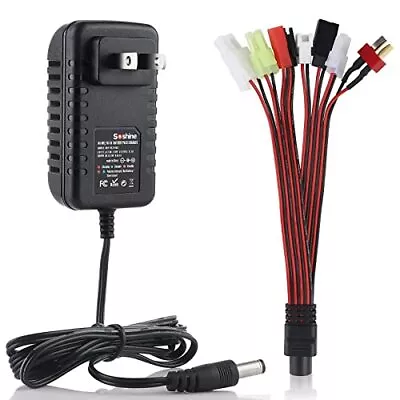 RC Battery Charger For 4.8V 7.2V 8.4V 9.6V NiMH/NiCD RC Car Charger For Trax... • $23.37