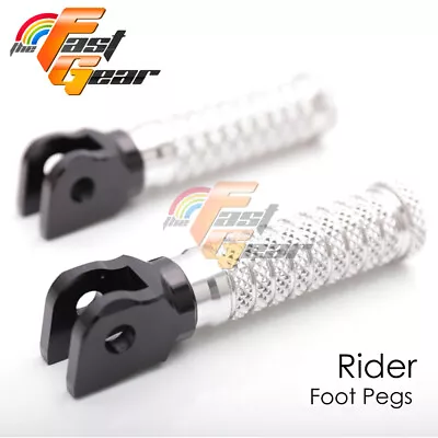 For Dragster 800 RR RC 15-19 18 17 M-GRIP Rider Front Footpegs CNC Silver • $68.52