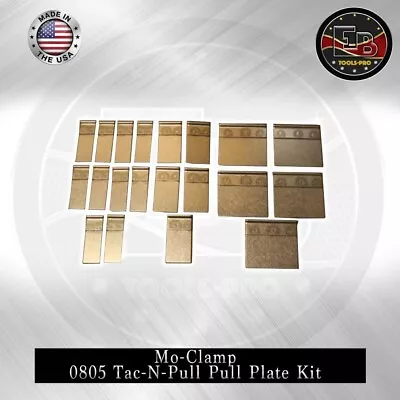 $135.99 • Buy Mo-Clamp 0805 Tac-N-Pull 20pc Auto Body And Frame Weld And Pull Plate Kit