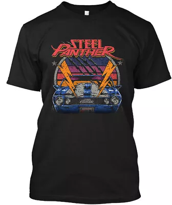 Limited NWT Steel Panther Heavy Rules American Heavy Music Graphic T-Shirt S-4XL • $19.99