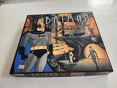 VINTAGE 1992 Parker Brothers BATMAN Animated Series 3D Board Game Complete 4000 • $12.50