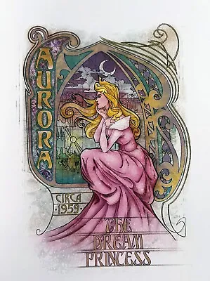 Aurora Disney Princess Inspired Concept Art (9in X 10.5in) (See Variations) • $7