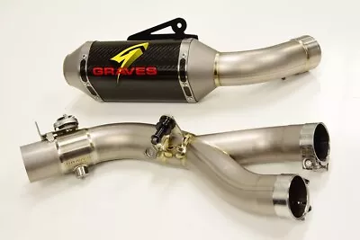 Graves Motorsports Yamaha R1 Exhaust Valve Type-R - Carbon • $1799.96