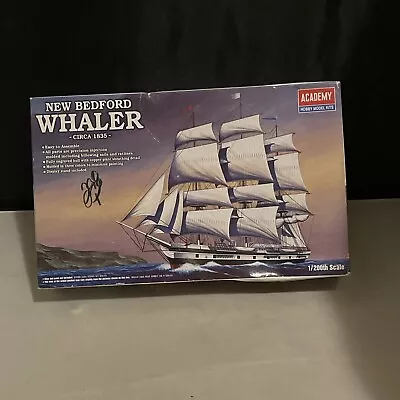 Academy Bedford Whaler - Plastic Model Sailing Ship Kit - 1/200 Scale - #14204 • $29.95