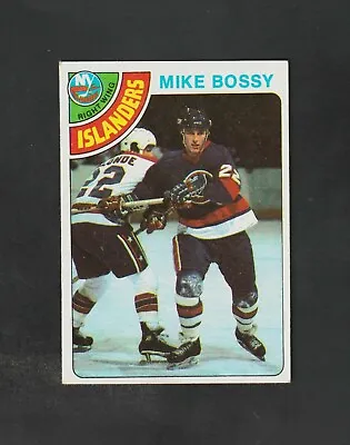 1978 Topps MIKE BOSSY RC #115 ~~ NY Islanders ~~ Nice Rookie Card • $75