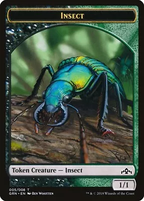 MTG ~ Token Creature - Insect ~ Guilds Of Ravnica Tokens • £0.99