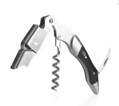 Corkscrew Bottle Opener Metal Heavy Duty 3-in-1 Professional Waiter's Friend • £5.99