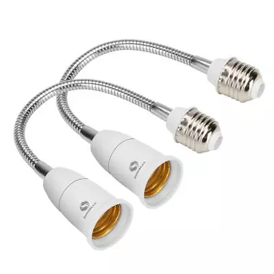 E27 Flexible Light Bulb Lamp Socket Adapter Extender/Adjustable Edison Bulb S... • $15.10