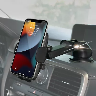 360 In Car Mobile Phone Holder Dashboard Suction Home Mount Windscreen Universal • £6.89