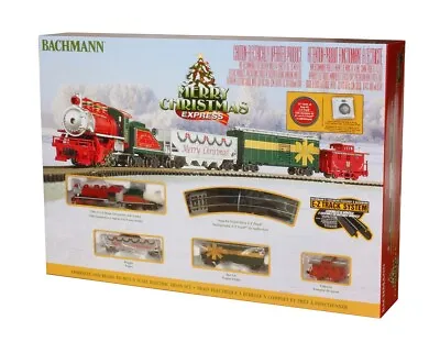 Bachmann 24027 N Scale Merry Christmas Express Train Set Model Railroad • $316.96