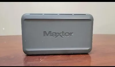 Maxtor External Hard Drive • $22.99