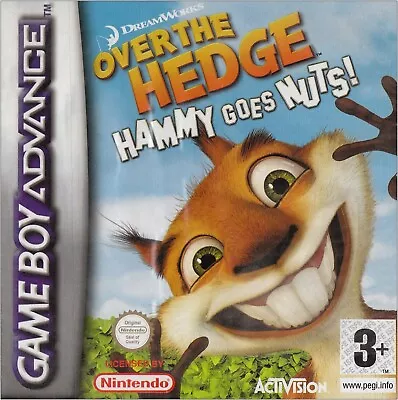 Over The Hedge: Hammy Goes Nuts (Gameboy Advance) Brand New & Sealed • £13.75