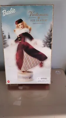 NEW-NRFB NMB Special Edition VICTORIAN ICE SKATER Barbie Doll 2000  • $10