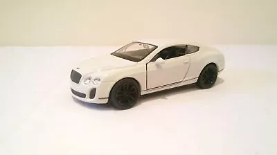 Bentley Continental Supersports White Die Cast Scale Model Car 1:38 NEW • $15.34